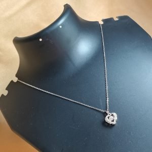 Stylish Layered Chain Necklace with Stars & Lock Pendant