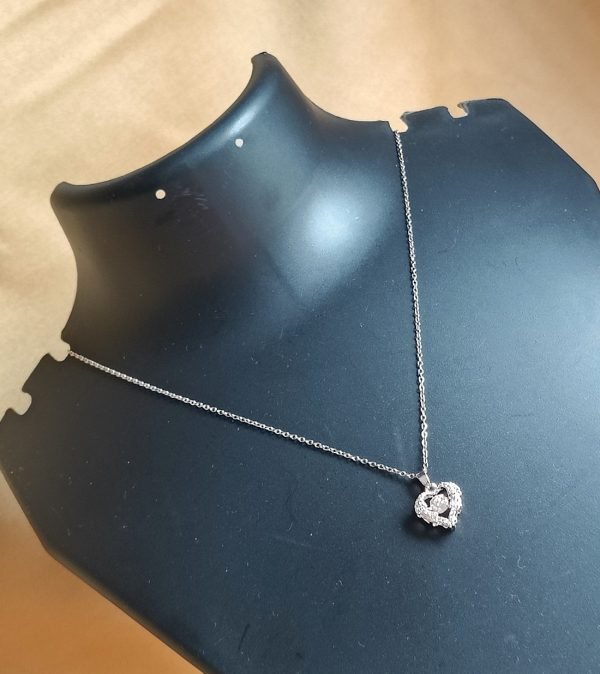 Stylish Layered Chain Necklace with Stars & Lock Pendant