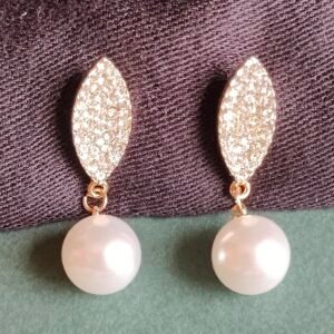Elegant Pearl Drop Earrings for Women