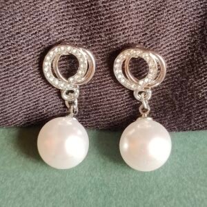 Classic Pearl Drop Earrings for Women